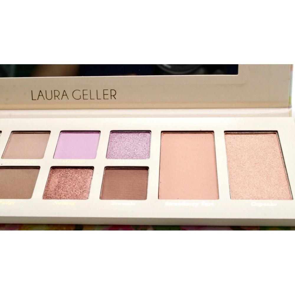 NIB Laura Geller SWEET AS SUGAR 12 Pan Eyeshadow Palette 1 Highlighter & 1 Blush - Picture 7 of 9